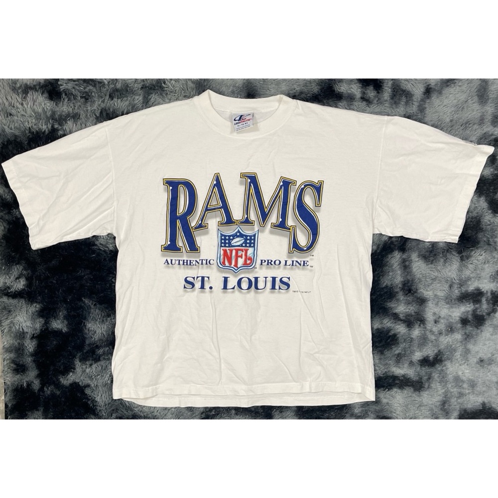 Vintage 1996 Logo Athletic Pro Line St. Louis Rams NFL T-Shirt
